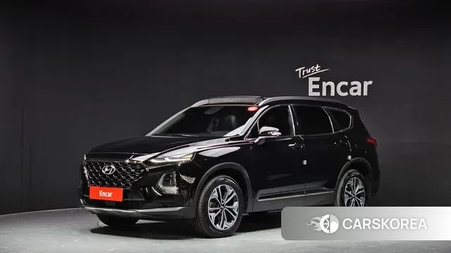 Hyundai Santa Fe TM 2018 Черный из Кореи