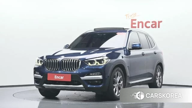 BMW X3 (G01) 2018 Синий из Кореи