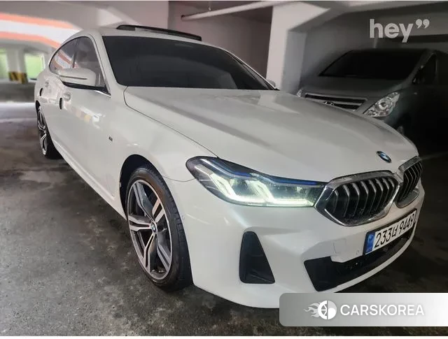 BMW 6 Series GT (G32) 2023 Белый из Кореи