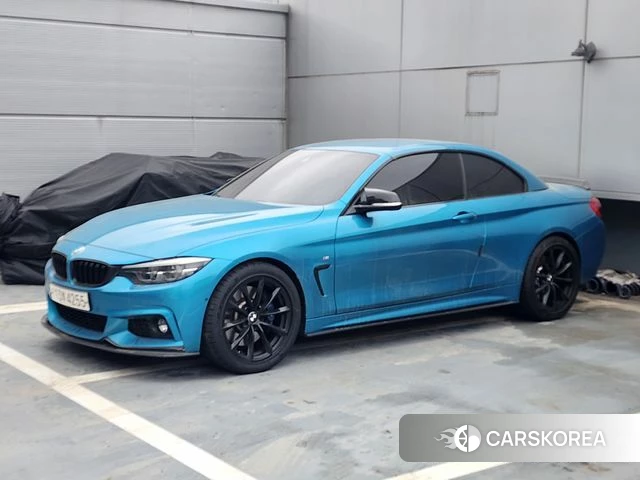 BMW 4 Series (F32) 2018 Небесно-голубой из Кореи