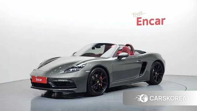 Porsche 718 Boxster 2021 Серый из Кореи