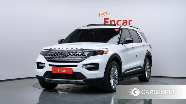 Ford Explorer 6th Generation 2022 Белый из Кореи