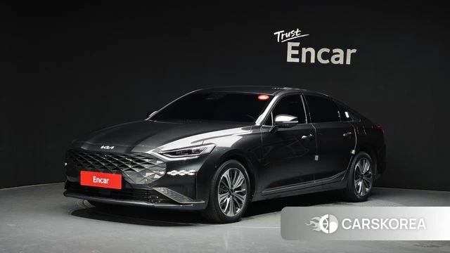 Kia K8 Hybrid 2022 Серый из Кореи
