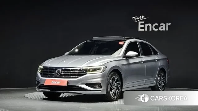 Volkswagen 7th Generation of Jetta 2020 Серебристо-серый из Кореи