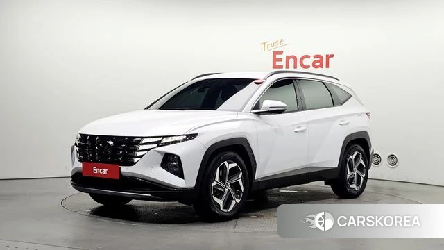 Hyundai Tucson (NX4) 2021 Белый из Кореи