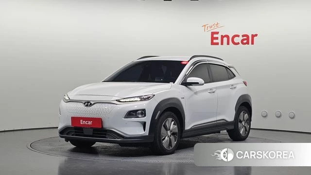 Hyundai Kona Electric 2018 Белый из Кореи