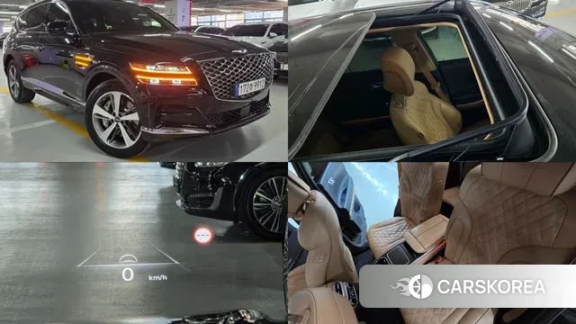 Genesis GV80 2022 Черный из Кореи