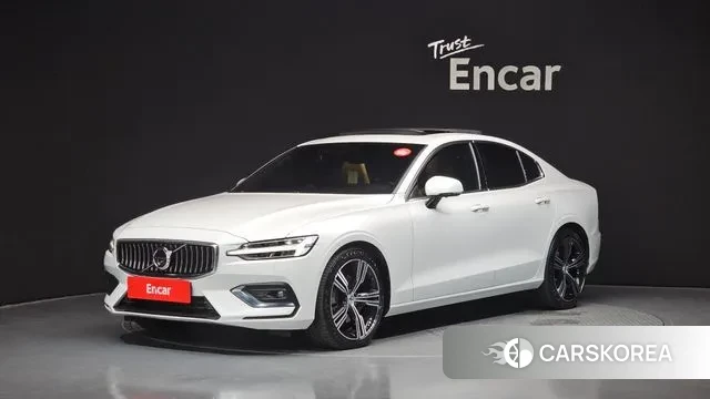 Volvo S60 3rd generation 2020 Белый из Кореи