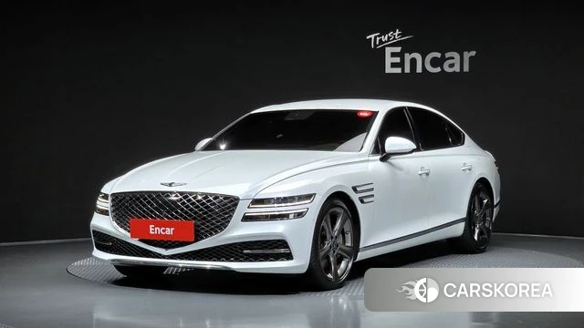 Genesis G80 (RG3) 2021 Белый из Кореи