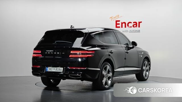Genesis GV80 2021 Черный из Кореи