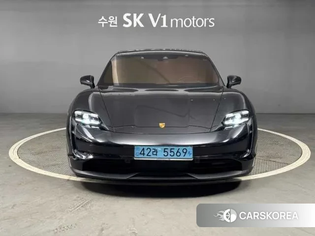 Porsche Taycan 2021 Черный из Кореи