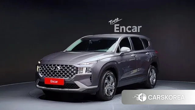 Hyundai The New Santa Fe 2020 Серый из Кореи