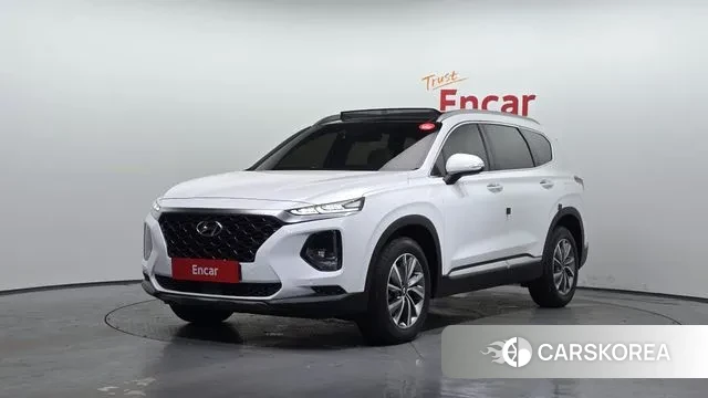 Hyundai Santa Fe TM 2019 Белый из Кореи