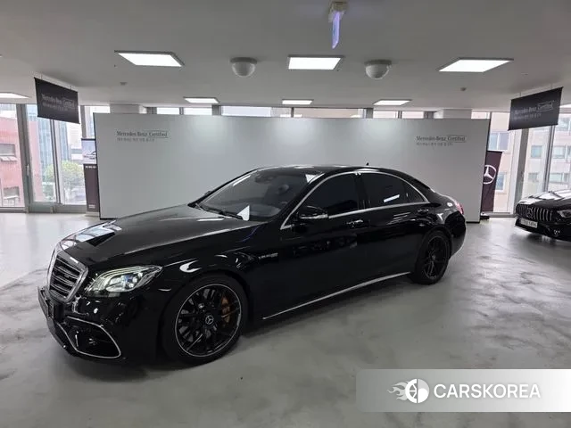 Mercedes-Benz S-Class W222 2020 Черный из Кореи
