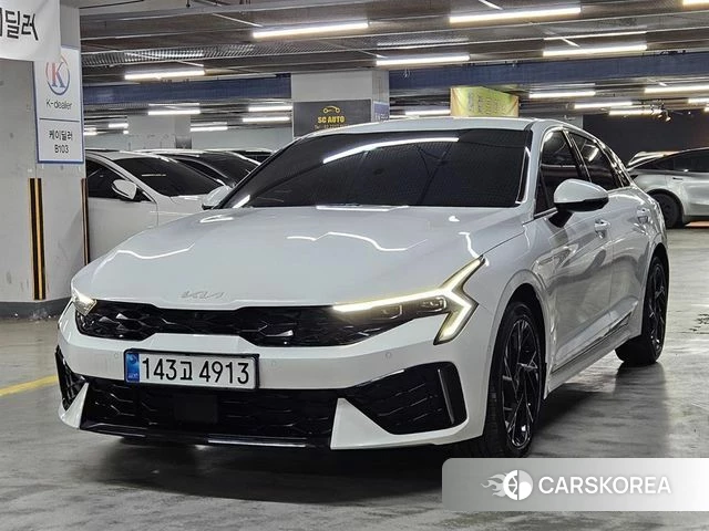 Kia The New K5 Hybrid 3rd generation 2025 Белый из Кореи