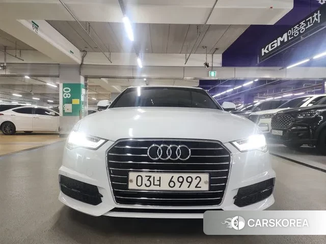 Audi New A6 2018 Белый из Кореи