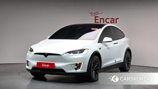 Tesla Model X 2019 Белый из Кореи