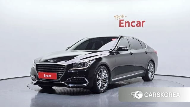 Genesis G80 2018 Черный из Кореи