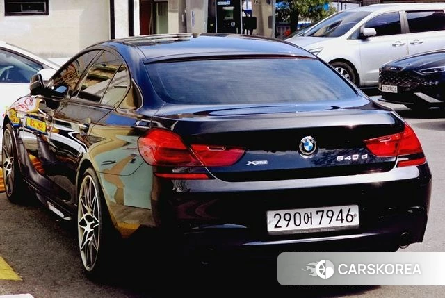 BMW 6 Series (F12) 2018 Черный из Кореи