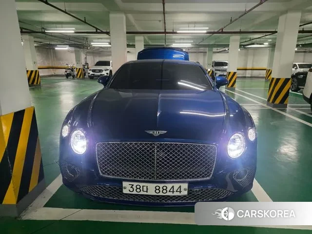 Bentley Continental GT 3rd Generation 2019 Синий из Кореи