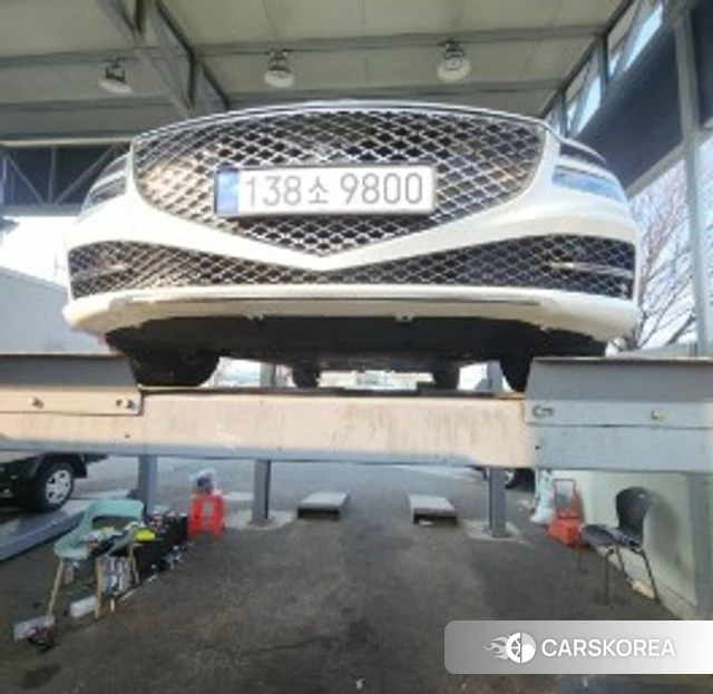 Genesis G80 (RG3) 2021 Белый из Кореи