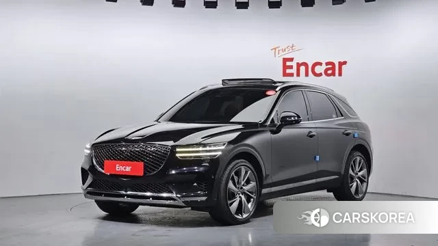 Genesis GV70 2022 Черный из Кореи