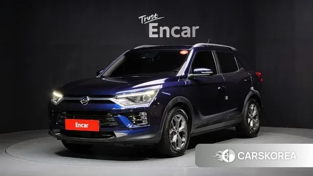 Ssangyong Beautiful Korando 2019 Синий из Кореи