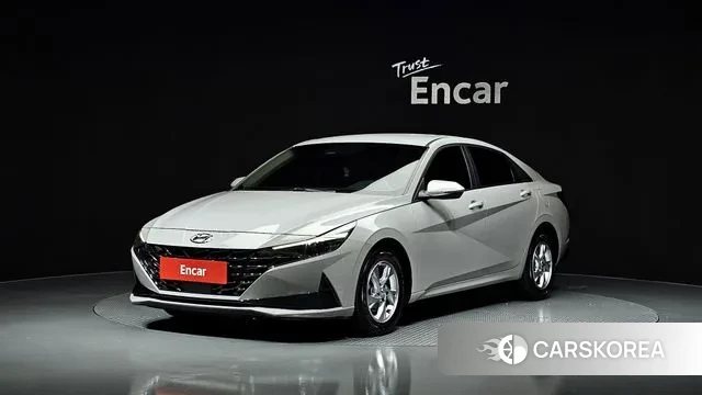 Hyundai Avante (CN7) 2020 Серебристо-серый из Кореи