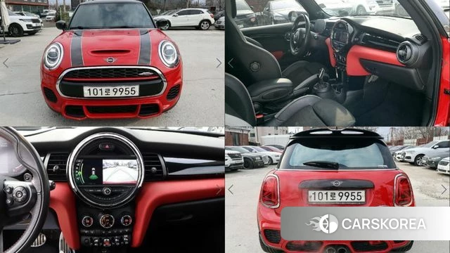 Mini Cooper S 2020 Красный из Кореи