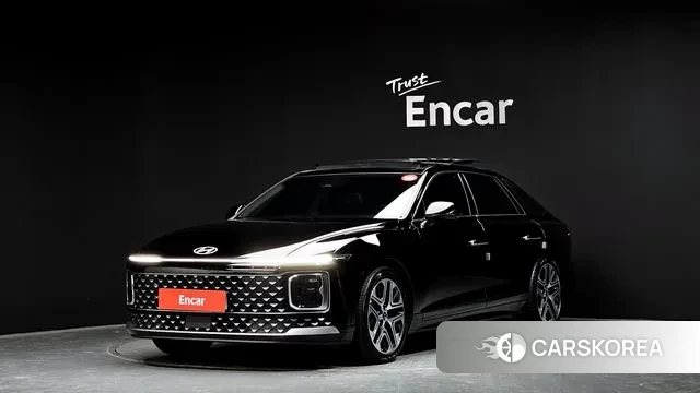 Hyundai Grandeur (GN7) 2023 Черный из Кореи