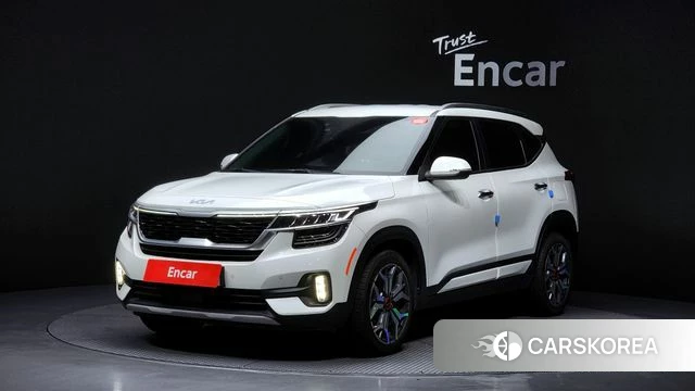 Kia Seltos 2022 Белый из Кореи