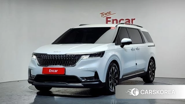 Kia Carnival 4th generation 2023 Белый из Кореи