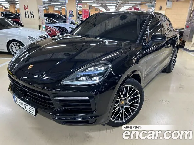 Porsche Cayenne (PO536) 2021 Черный из Кореи