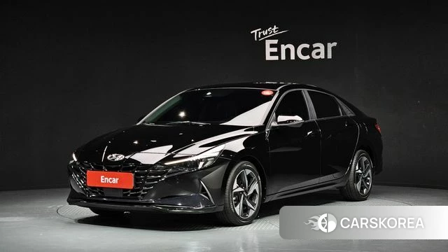 Hyundai Avante (CN7) 2020 Черный из Кореи
