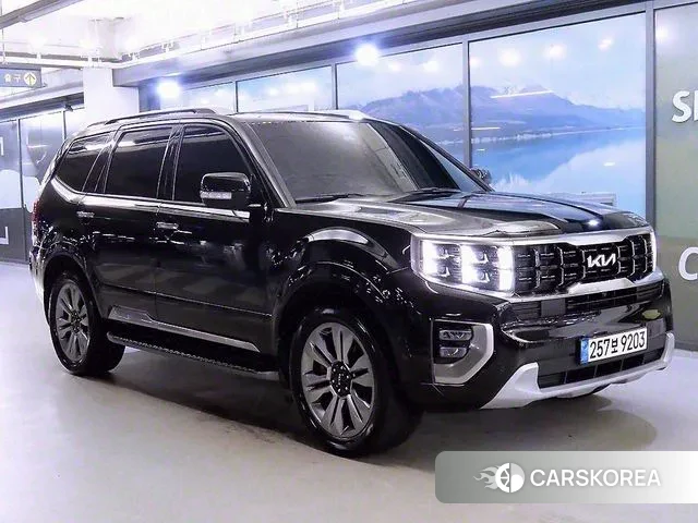 Kia Mohave Master 2023 Черный из Кореи