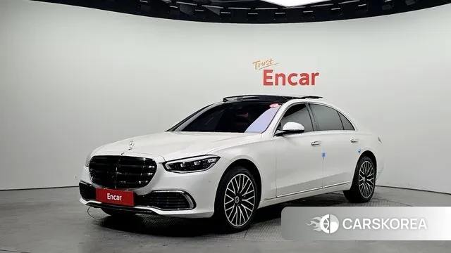 Mercedes-Benz S-Class W223 2021 Белый из Кореи