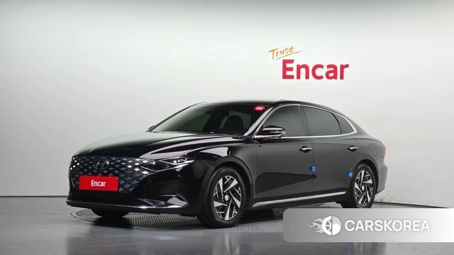 Hyundai The New Grandeur IG Hybrid 2022 Черный из Кореи