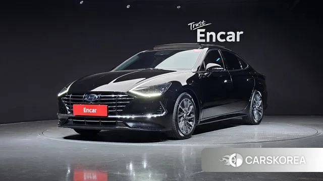 Hyundai Sonata (DN8) 2019 Черный из Кореи