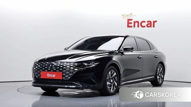 Hyundai The New Grandeur IG Hybrid 2021 Черный из Кореи