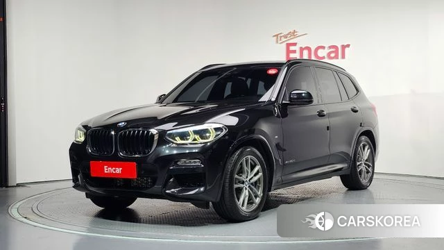 BMW X3 (G01) 2018 Черный из Кореи