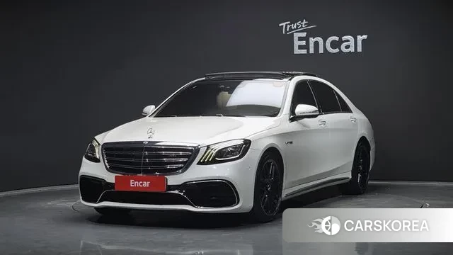 Mercedes-Benz S-Class W222 2019 Белый из Кореи