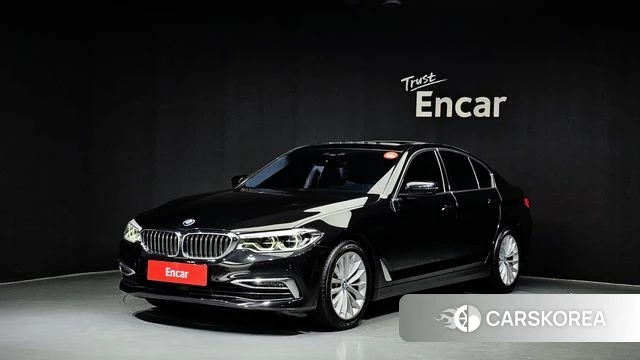 BMW 5 Series (G30) 2019 Черный из Кореи
