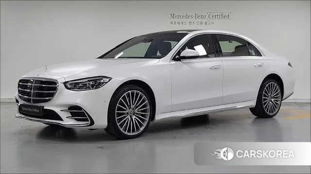 Mercedes-Benz S-Class W223 2024 Белый из Кореи