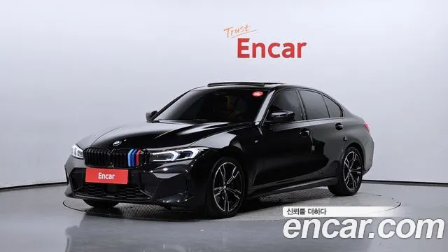 BMW 3 Series (G20) 2023 Черный из Кореи