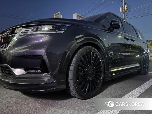 Kia Carnival 4th generation 2023 Серый из Кореи