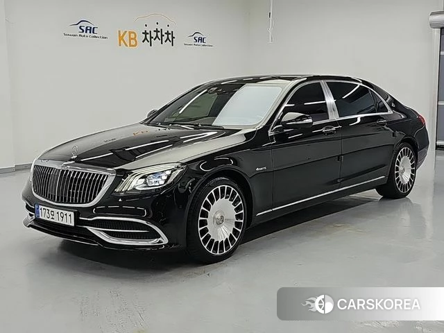 Mercedes-Benz S-Class W222 2018 Черный из Кореи