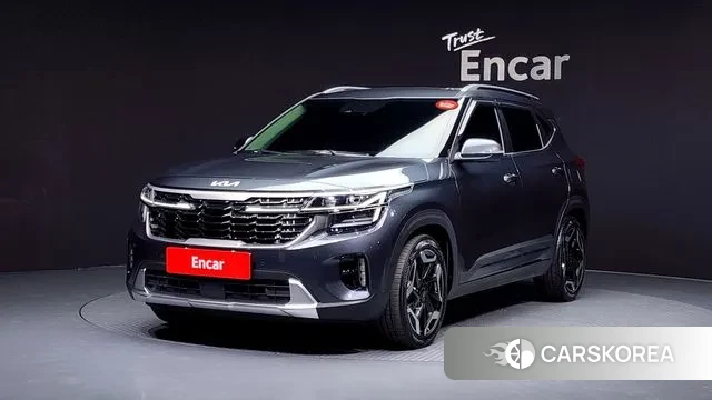 Kia The New Seltos 2023 Серый из Кореи