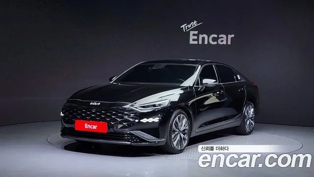 Kia K8 2022 Черный из Кореи