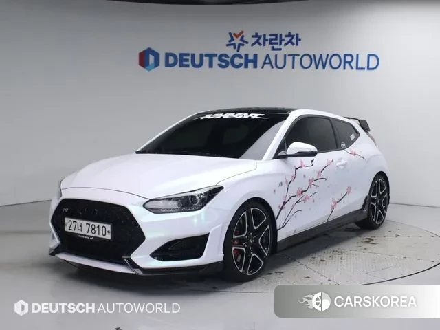 Hyundai Veloster (JS) 2018 Белый из Кореи