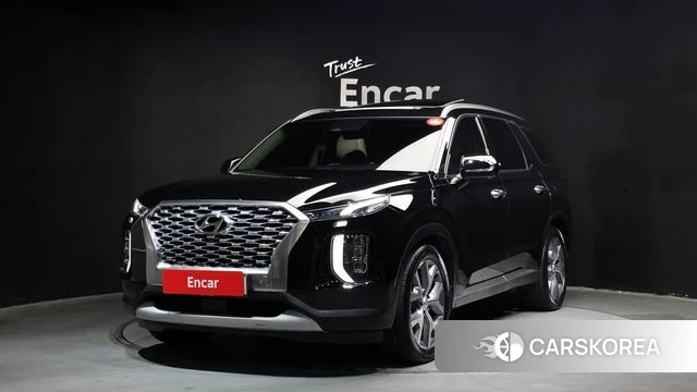 Hyundai Palisade 2021 Черный из Кореи
